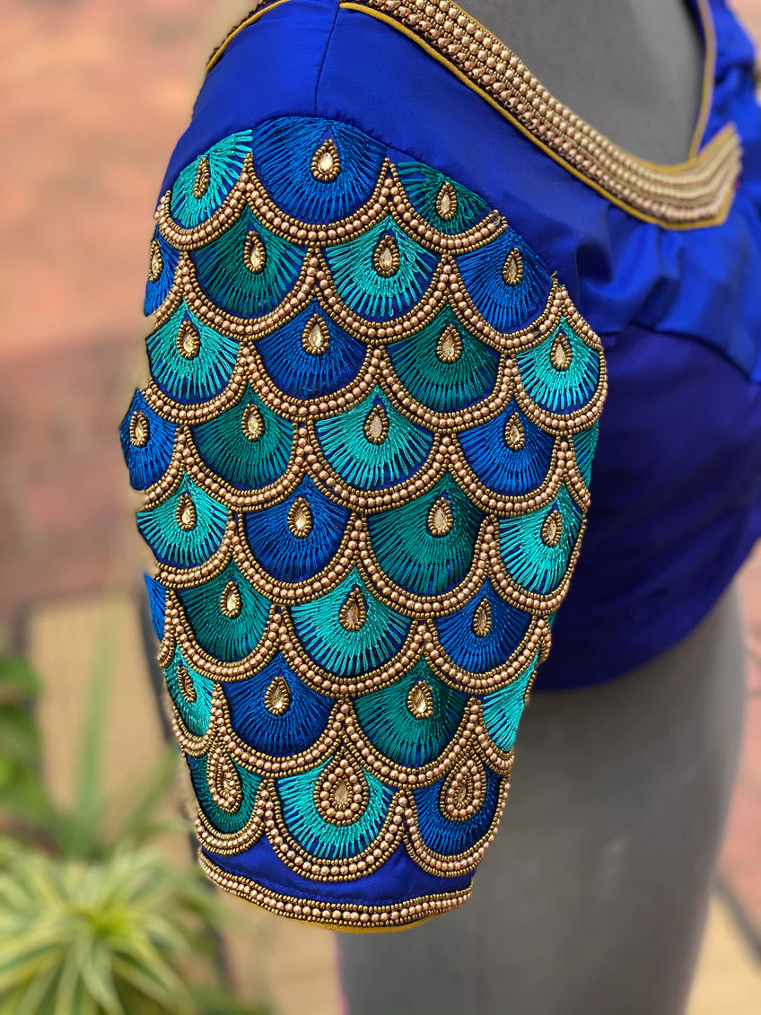 Party Wear Aari Work Blouse